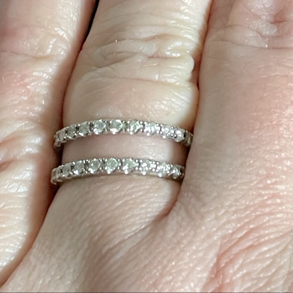 .50 CT white gold ring jacket